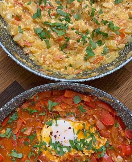 Menemen - Turkish Scrambled Eggs