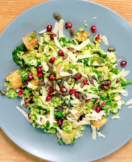 Brussels Sprout Caesar Salad