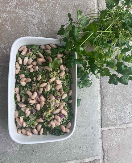 White Bean Tabbouleh