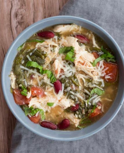 Italian Chicken and Quinoa Soup