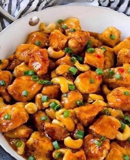 Slow Cooker Cashew Chicken