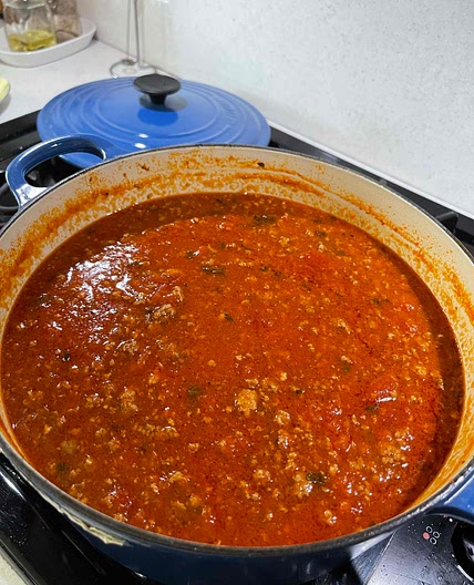 Sunday Sauce ( Spaghetti sauce / Meat sauce )