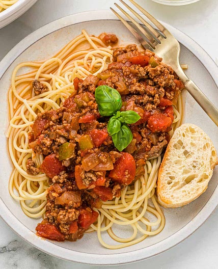 Veggie Sausage Spaghetti Sauce