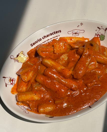 Rosé tteokbokki