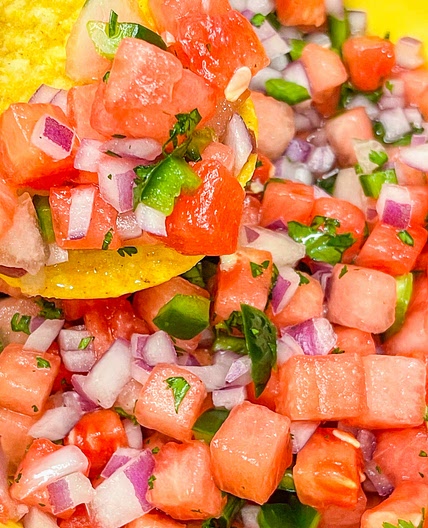 Watermelon salsa 