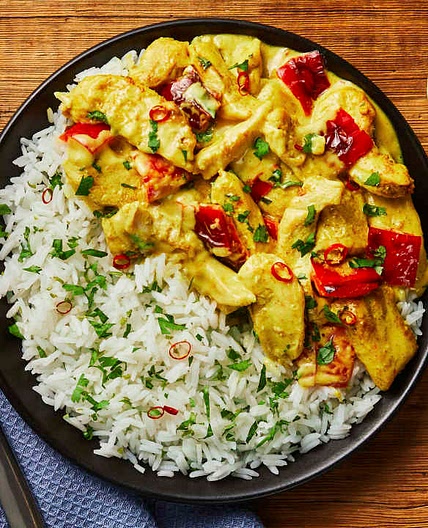Thai coconut curry chicken