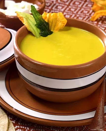 Crema de Flor de Calabaza Tradicional