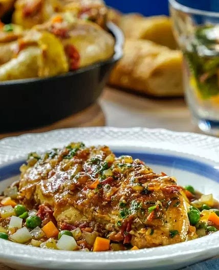 Pollo a la Jardinera