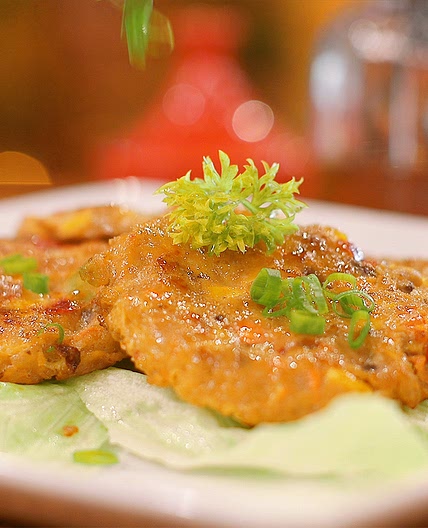 Hamburguesas de carne de soya