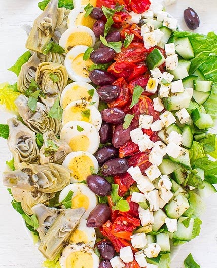 Mediterranean Cobb Salad