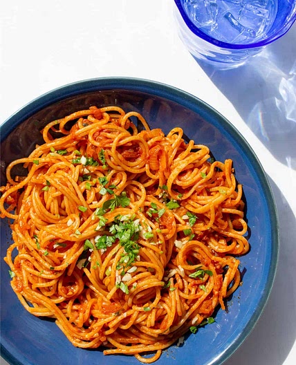 Easy Caramelized Shallot Pasta