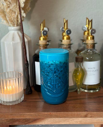 Ravenclaw White Chocolate Blueberry Latte