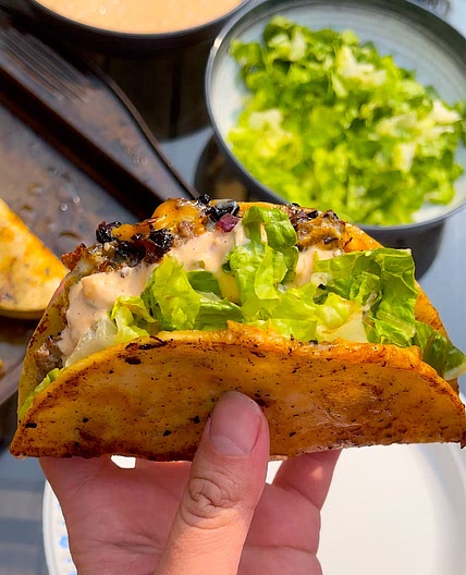 Viral Big Mac Smashed Tacos