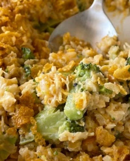Canned Chicken Broccoli Rice Casserole