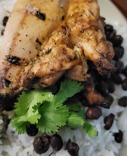 Cilantro Lime Chicken Thighs