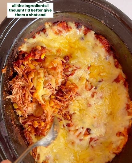 SLOW-COOKER ENCHILADAS