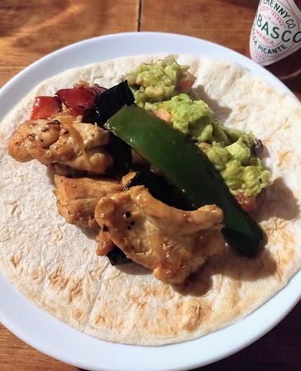 Fajitas de pollo