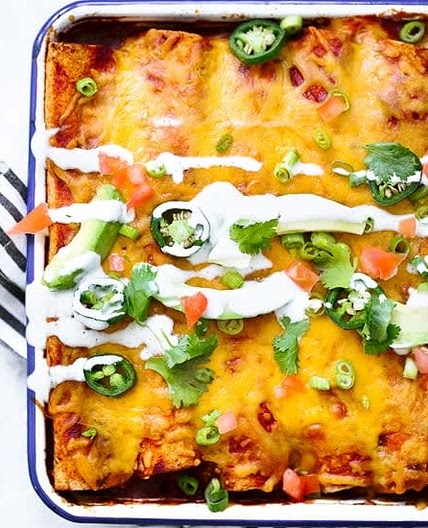 Chicken Enchiladas