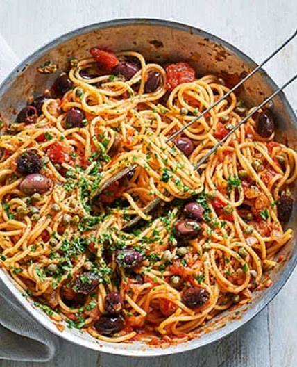 Tagliatelle Puttanesca 