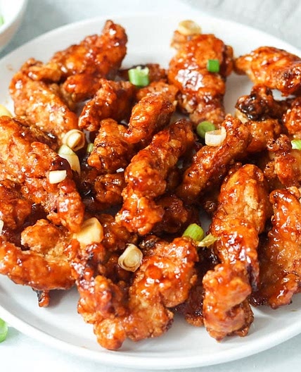 Crispy chilli chicken