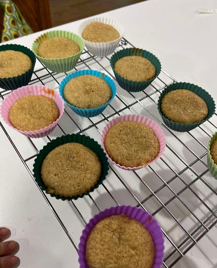 Banana cupcake 
