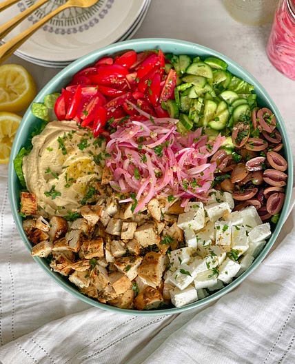 Mediterranean Chicken Salad
