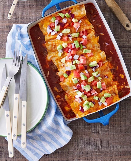 Beef Enchiladas