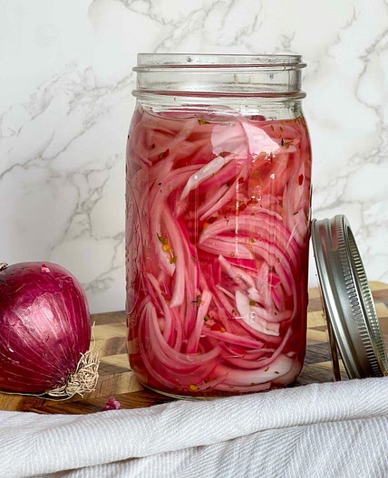 Pickled Red Onions 