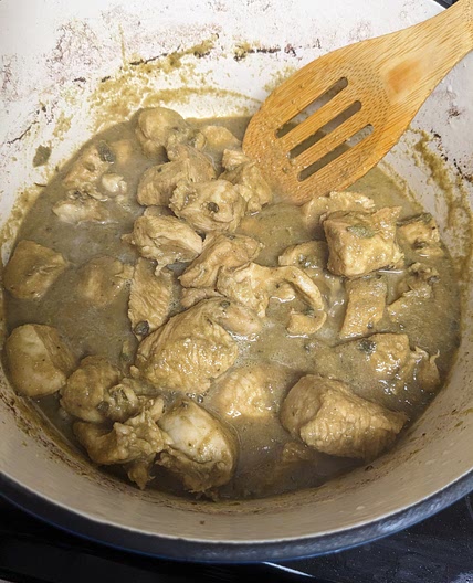 Pollo en chile verde (New Mexican)