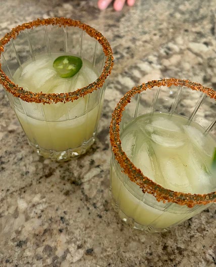 Spicy Pineapple Margarita!