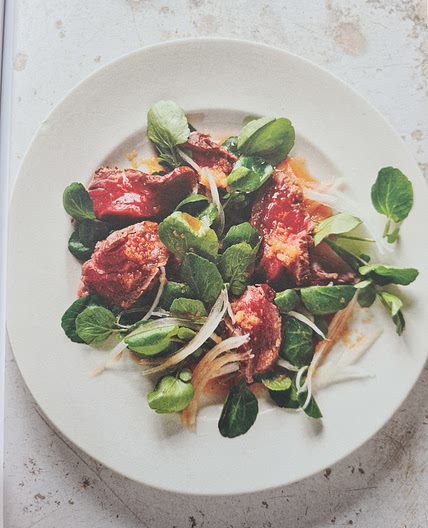 Aya's beef tataki