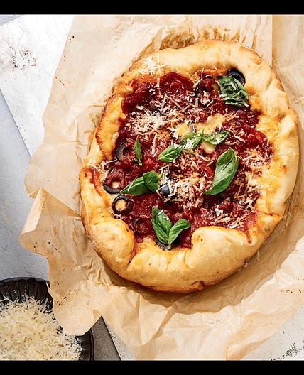 Slow-Cooker Deep-Dish Pizza