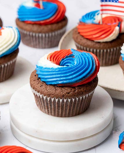 4th of July Brownies