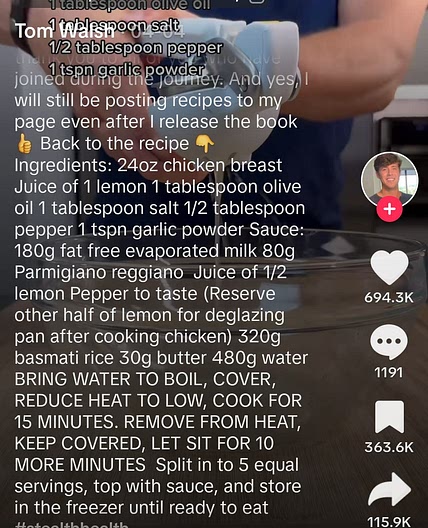 Lemon pepper chicken tiktok