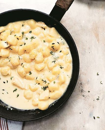 Pear and Gorgonzola Gnocchi