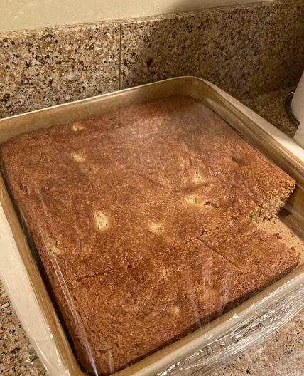 Rhubarb Cake