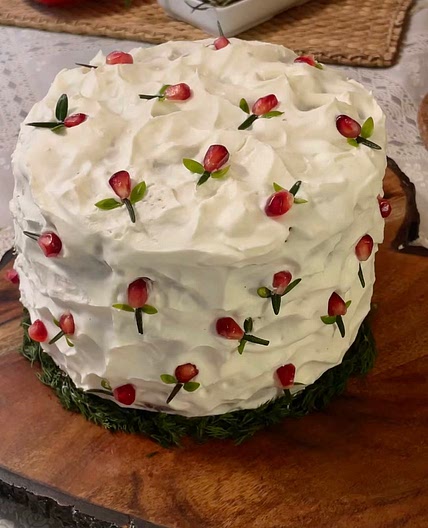 Strawberry rose cake recipe 