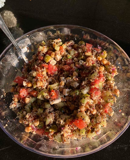 Salade froide de Quinoa