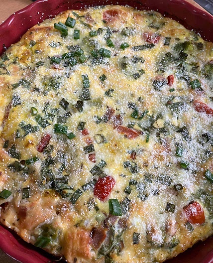 The most perfect Crustless Quiche
