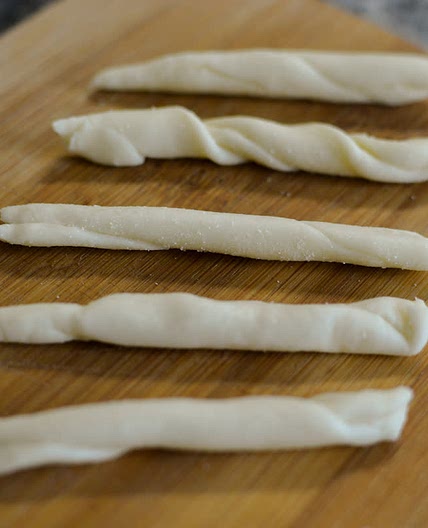 Homemade Strangolapreti Strozzapreti Pasta