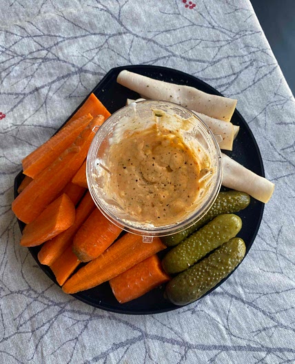 Creamy & Healthy High Protein Hummus Dip 