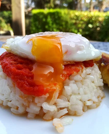 Arroz a la cubana