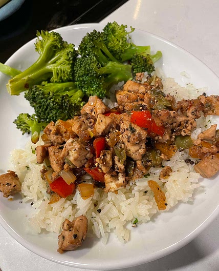 Black Pepper Tofu