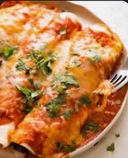 Chicken enchiladas