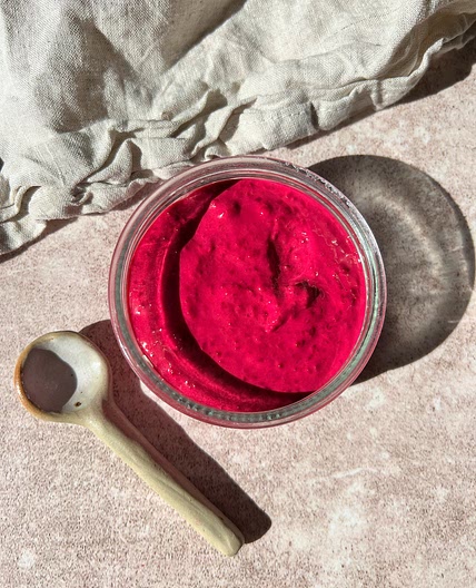 Creamy Beetroot Tahini Dressing