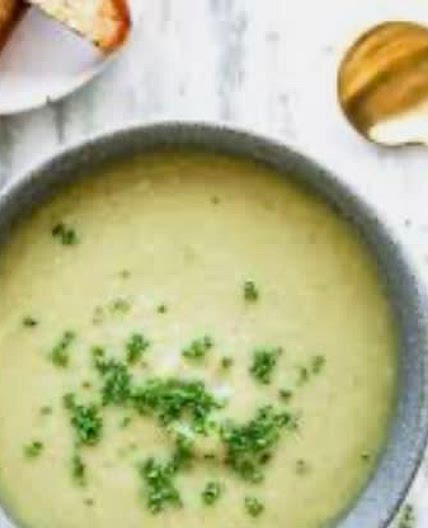 Potato leek soup