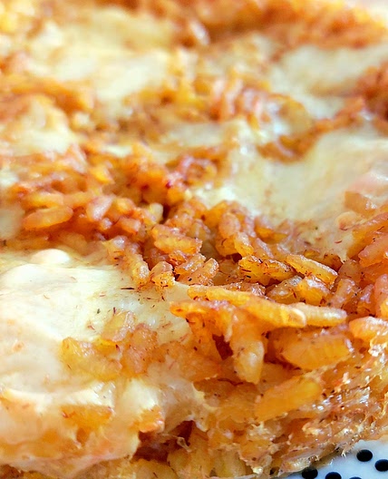 Risotto - Baked with mozzarella