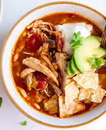 Instant pot chicken tortilla soup