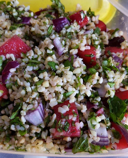 Plum Tabbouleh