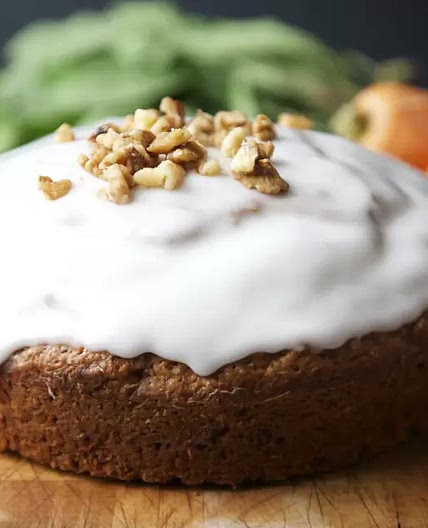 Pastel de Zanahoria con Glaseado